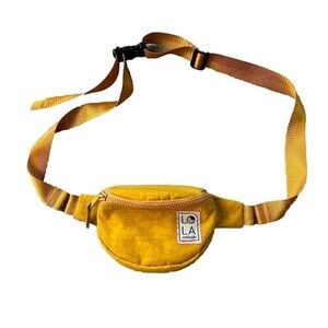 Lola‎ California Bum Bag Fanny Belt Laser  Yellow